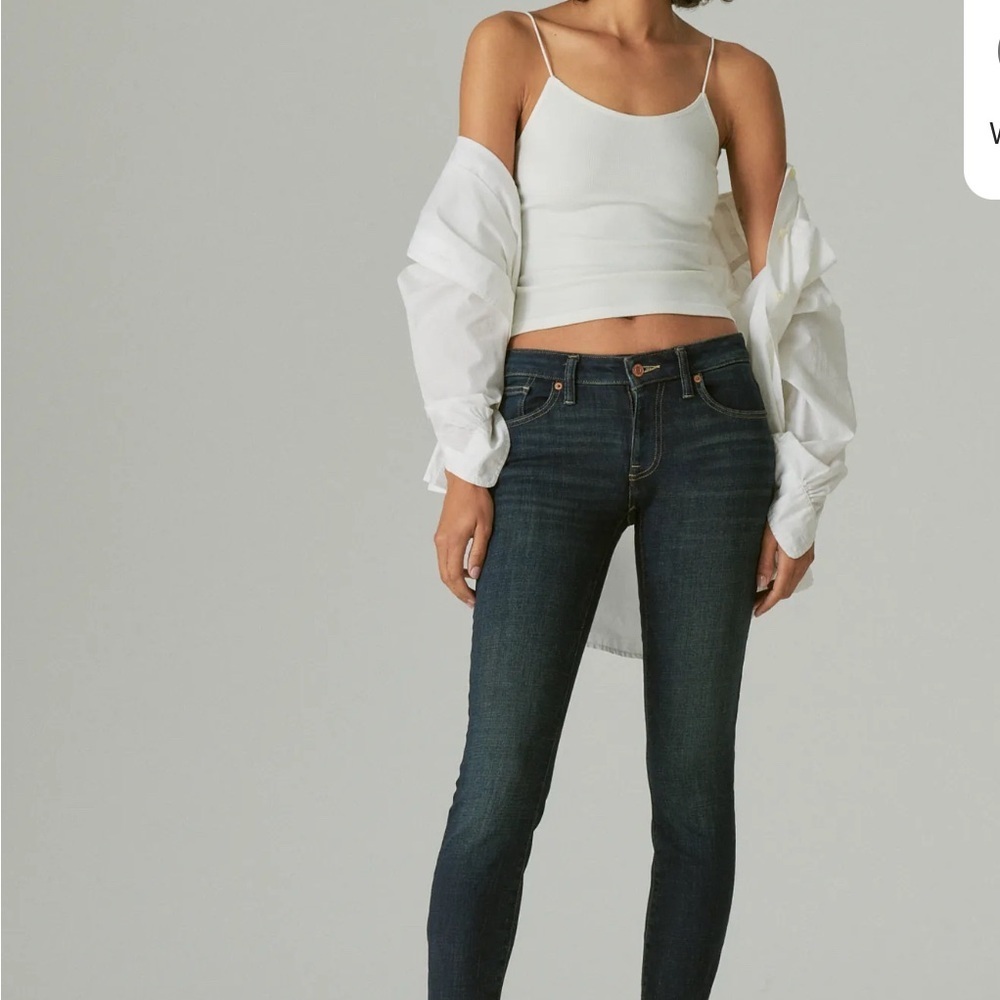 Lucky Brand Denim Low Rise Lolita Skinny Jeans